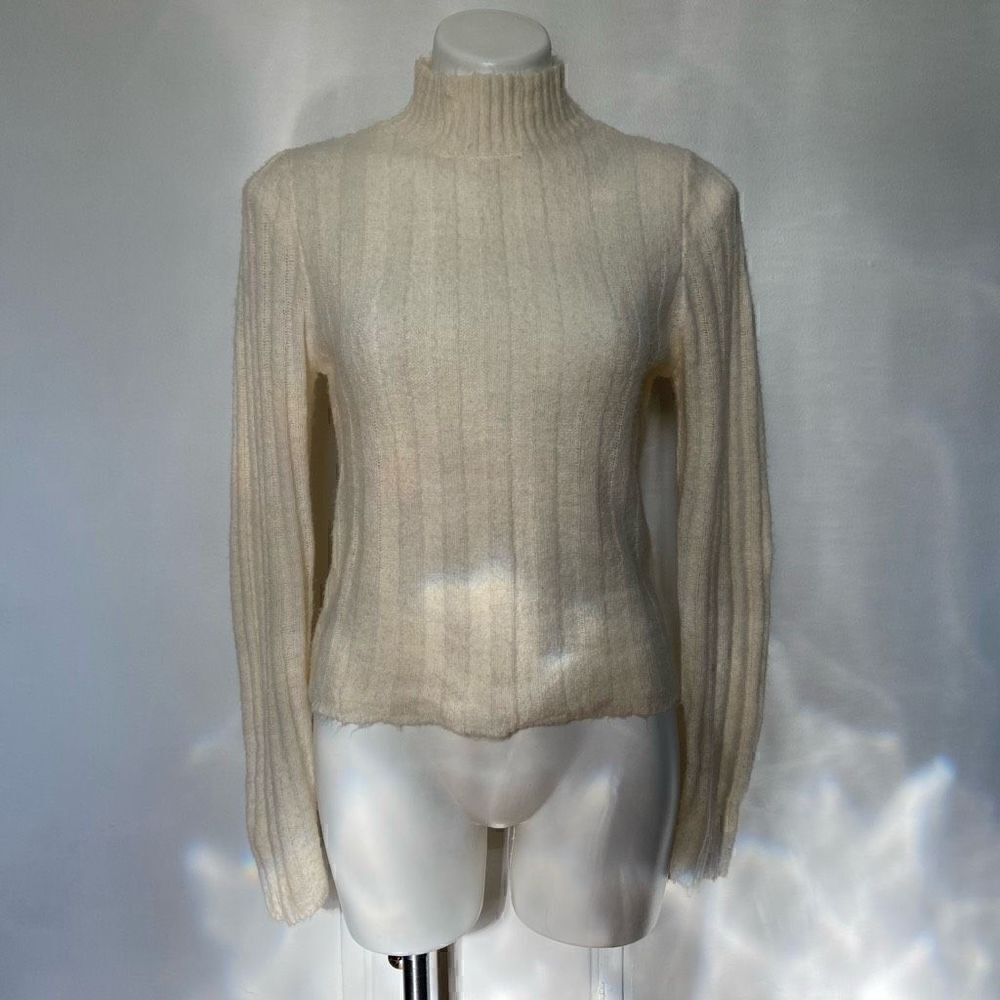 Wild Fable Ribbed Mock Neck Sweater